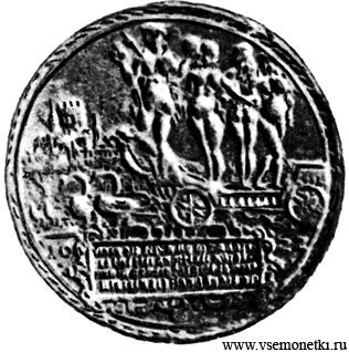 Венерин талер 1622 города Мандебурга, серебро
