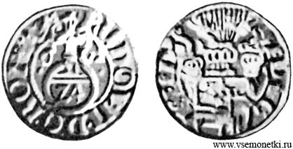 Гуттенгрошен 1602 (прозванный из-за изображенной на нем державы 'апфельгрошен'), серебро