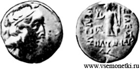 Капподокийское царство, дреахма 1 в. до н.э., серебро