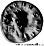 Рим, Легионная монета 258, чеканенная в Медиолануме (Милане), бронза