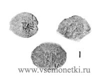 Табл. V. 1. Монеты Владимира Ольгердовича удлиненной формы