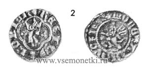 Табл. V. 2. Галицкая монета Казимира III