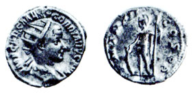 Таблица 12. Антониниан, Гордиан III, серебро, 239 г. н. э